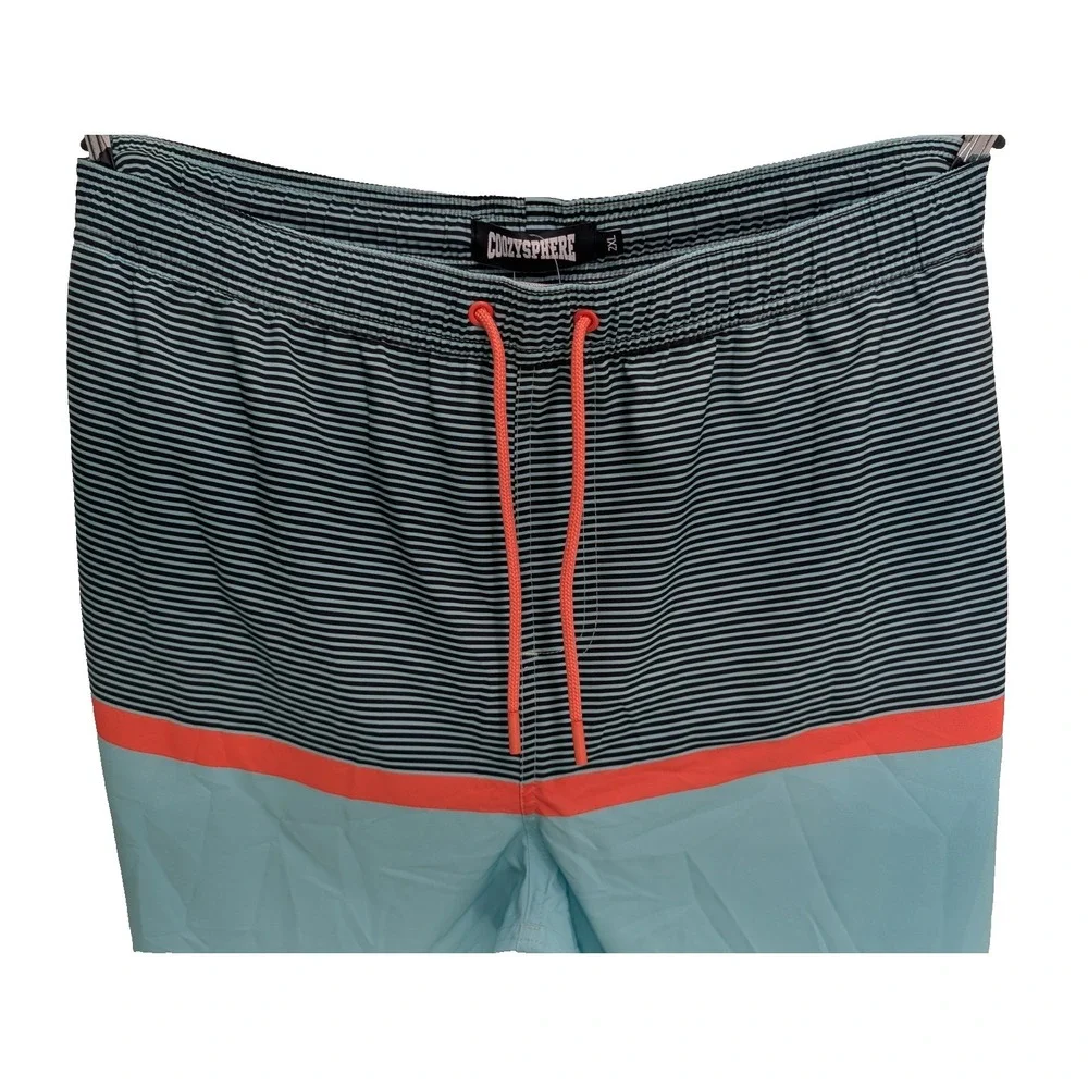 CoozySphere Mesh Lined Boad Shorts Stretch Swim Trunks - Men's size XXL